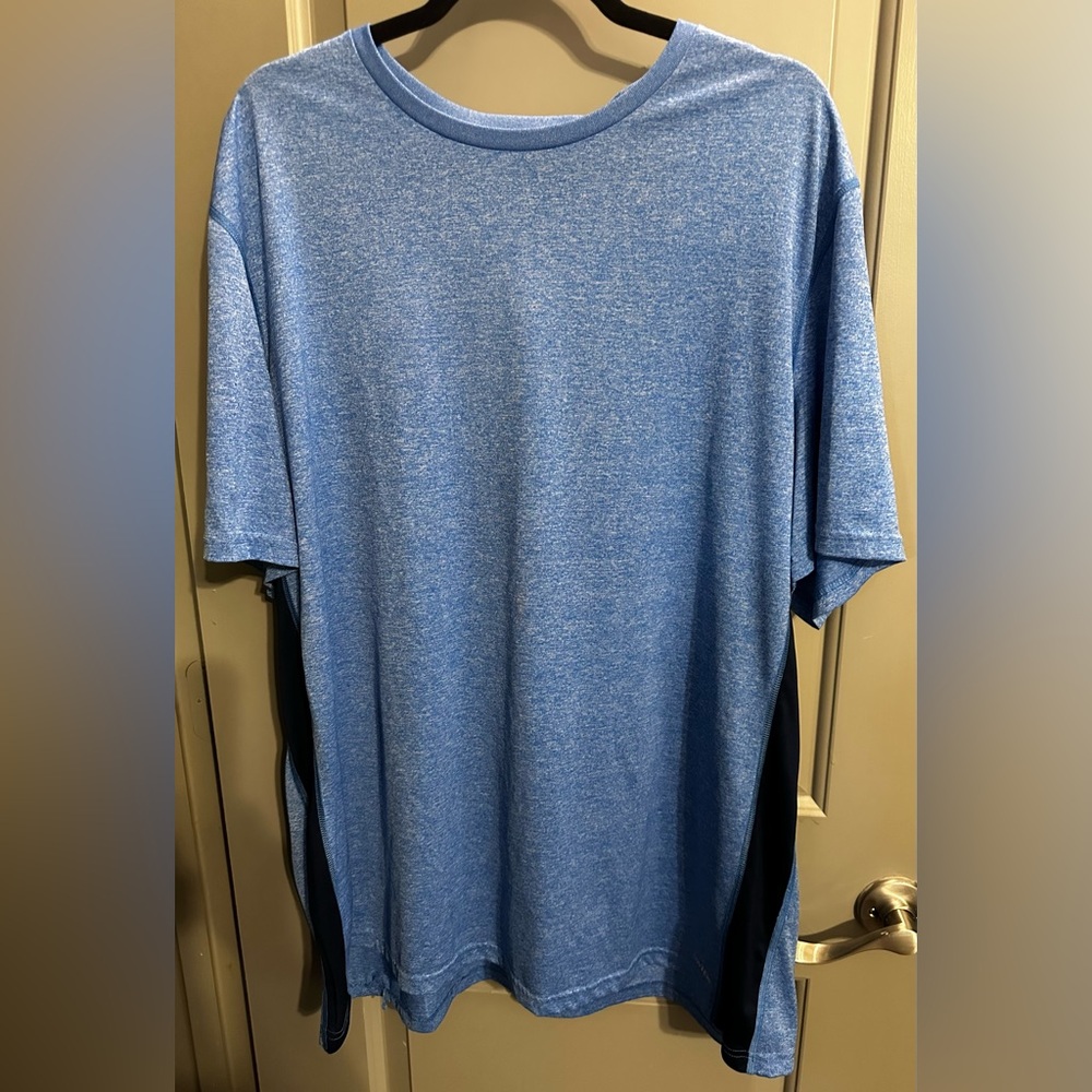 Tek Gear Size 3XL Tall Blue Tee NWOT